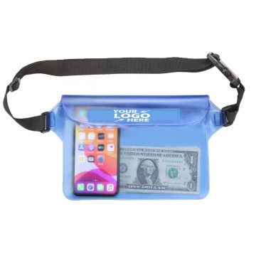 Waterproof Waist Bag Screen Touchable with Adjustable Belt